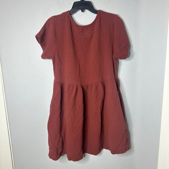 Tuesday of California Muffy Dress in Table Wine - Picture 2 of 4